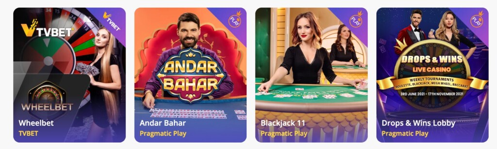Casino Days juegos en vivo 1024x307 - Casino Days